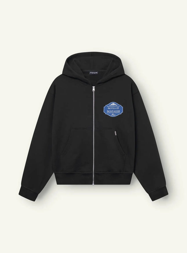 Don't Waste Culture Don't Waste Culture Zip Hoodie Ulric FW25 Black