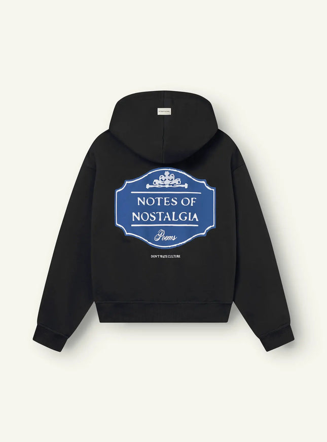 Don't Waste Culture Don't Waste Culture Zip Hoodie Ulric FW25 Black