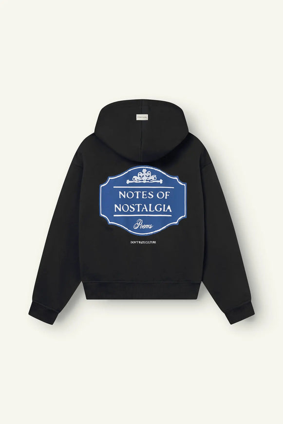 Don't Waste Culture Don't Waste Culture Zip Hoodie Ulric FW25 Black