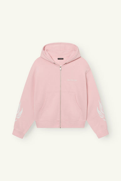 Don't Waste Culture Don't Waste Culture Zip Hoodie Wesandra SS26 Old Pink