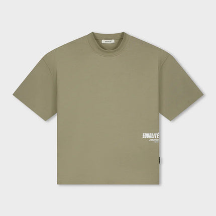 Equalite Equalite Boxy Tee Elia SS26 Taupe