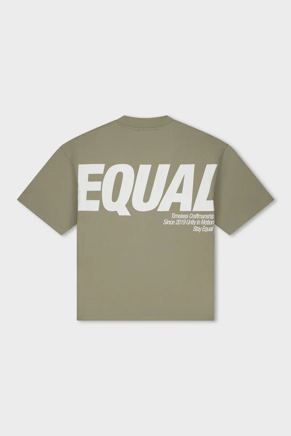 Equalite Equalite Boxy Tee Elia SS26 Taupe