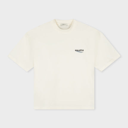 Equalite Equalite Boxy Tee Golden Hour SS26 Off-White