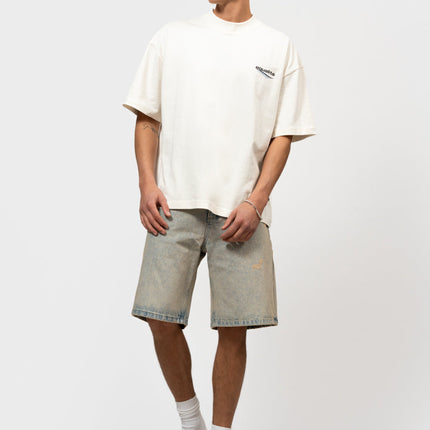 Equalite Equalite Boxy Tee Golden Hour SS26 Off-White