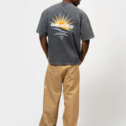 Equalite Equalite Boxy Tee Golden Hour SS26 Washed Grey
