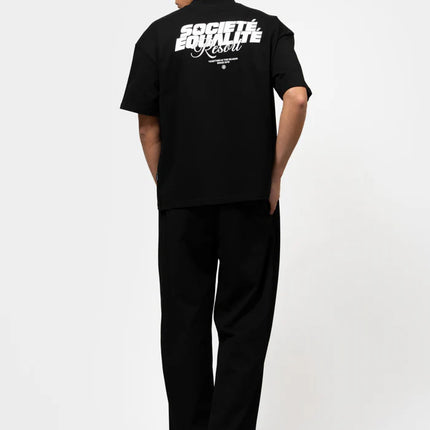 Equalite Equalite Boxy Tee Societe Resort SS26 Black