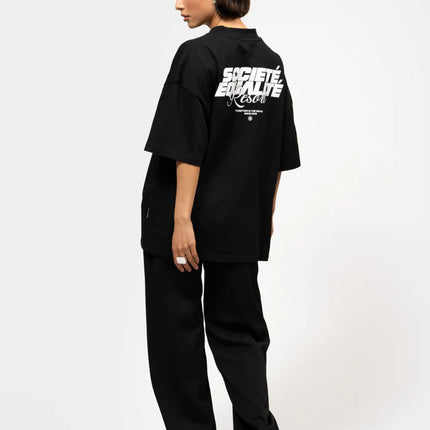 Equalite Equalite Boxy Tee Societe Resort SS26 Black
