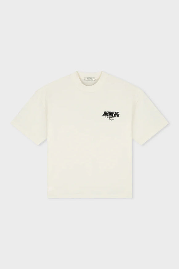 Equalite Equalite Boxy Tee Societe Resort SS26 Off-White