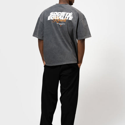 Equalite Equalite Boxy Tee Societe Resort SS26 Washed Grey