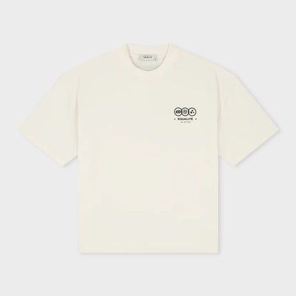 Equalite Equalite Boxy Tee Universe SS26 Off-White