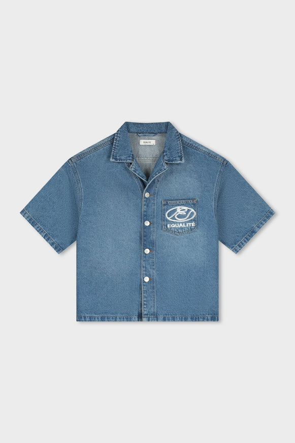 Equalite Equalite Denim Jacket Boxy Arid SS26 Blue