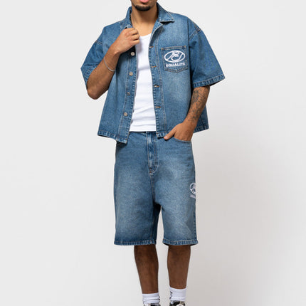 Equalite Equalite Denim Jacket Boxy Arid SS26 Blue