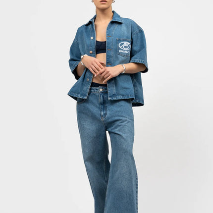 Equalite Equalite Denim Jacket Boxy Arid SS26 Blue