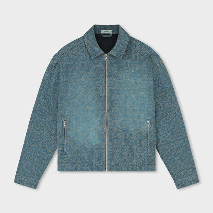 Equalite Equalite Denim Jacket Monogram SS26 Dark Blue