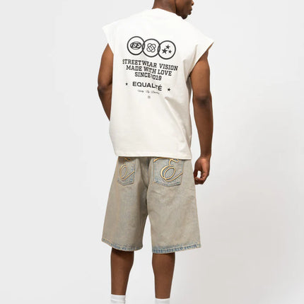 Equalite Equalite Denim Jorts Jullian SS26 Azure Blue
