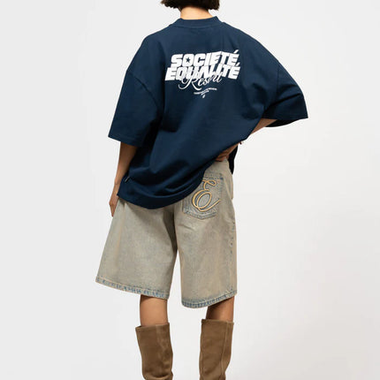 Equalite Equalite Denim Jorts Jullian SS26 Azure Blue
