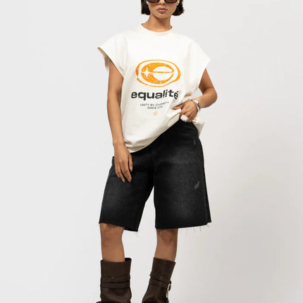 Equalite Equalite Denim Jorts Jullian SS26 Obsidian Black