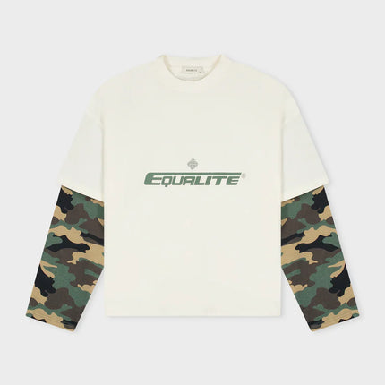 Equalite Equalite Double Layered Enzo SS26 Off-White/Camo
