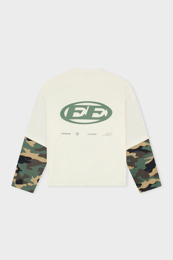 Equalite Equalite Double Layered Enzo SS26 Off-White/Camo