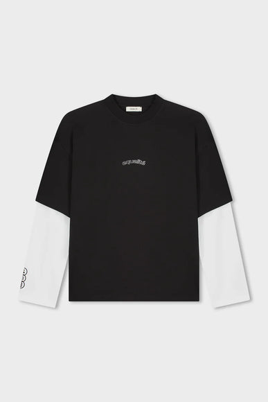 Equalite Equalite Double Layered Etienne SS26 Black