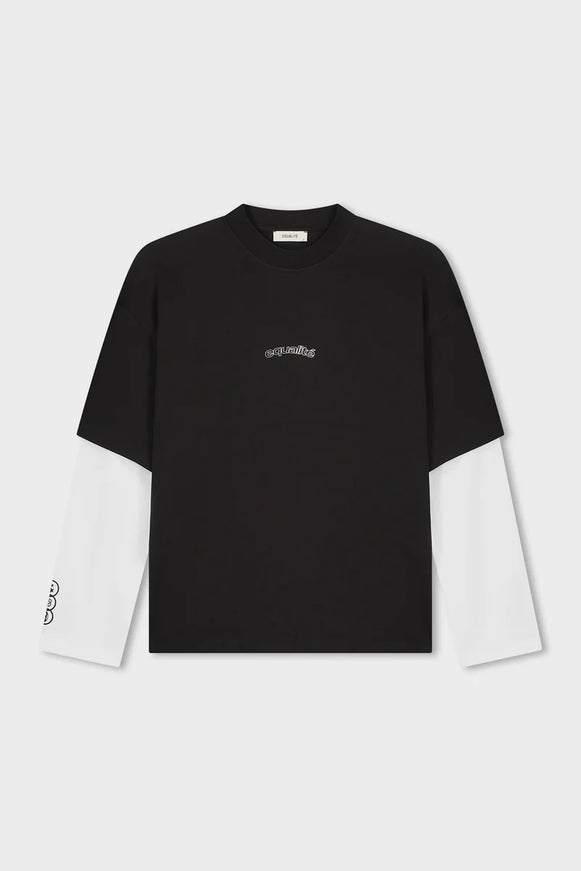 Equalite Equalite Double Layered Etienne SS26 Black