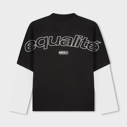 Equalite Equalite Double Layered Etienne SS26 Black