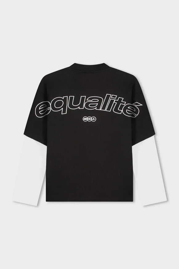 Equalite Equalite Double Layered Etienne SS26 Black