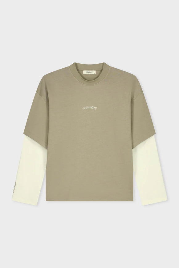 Equalite Equalite Double Layered Etienne SS26 Taupe