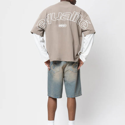 Equalite Equalite Double Layered Etienne SS26 Taupe