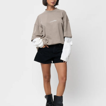 Equalite Equalite Double Layered Etienne SS26 Taupe
