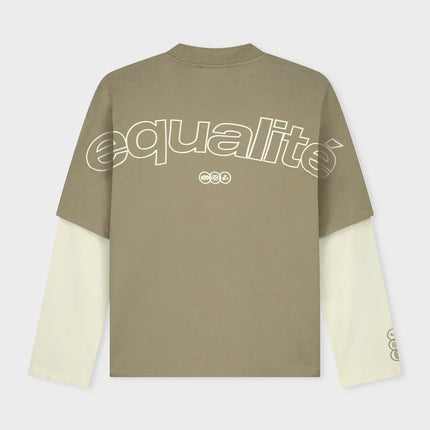 Equalite Equalite Double Layered Etienne SS26 Taupe