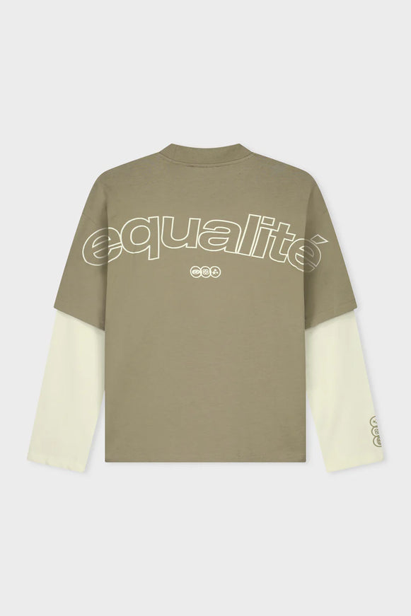 Equalite Equalite Double Layered Etienne SS26 Taupe