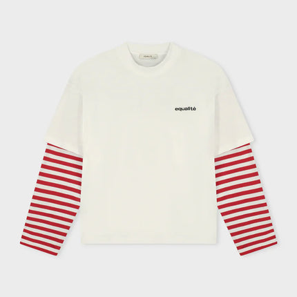 Equalite Equalite Double Layered Hunter SS26 White/Red