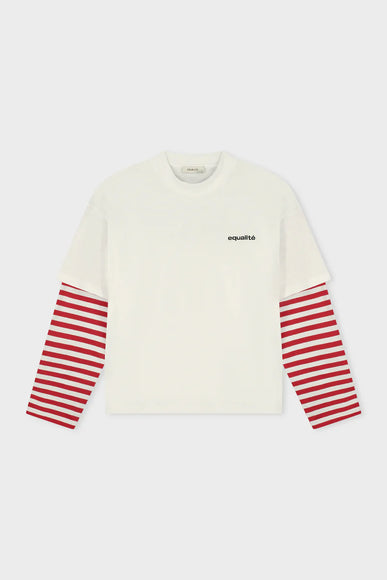 Equalite Equalite Double Layered Hunter SS26 White/Red