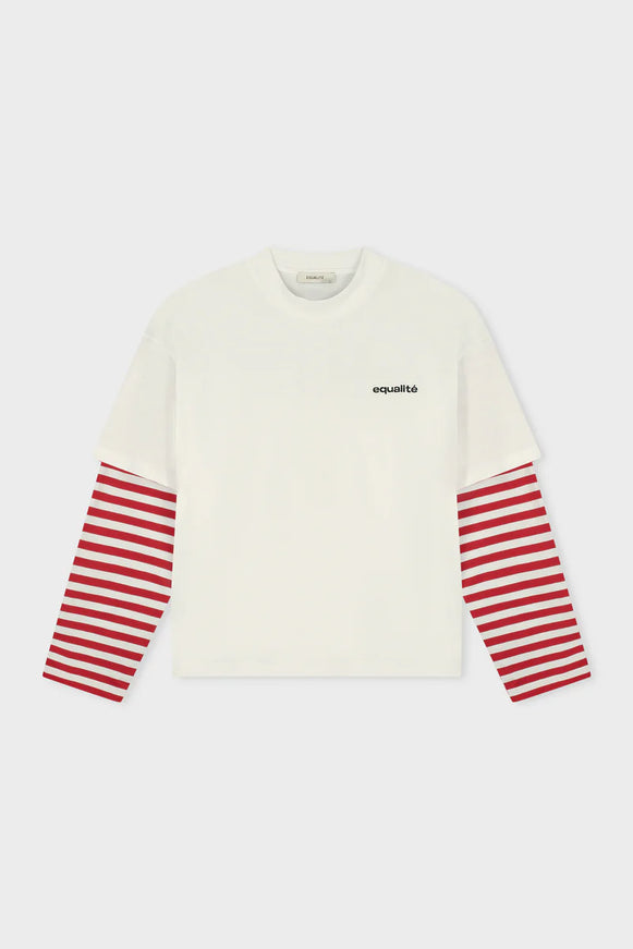 Equalite Equalite Double Layered Hunter SS26 White/Red