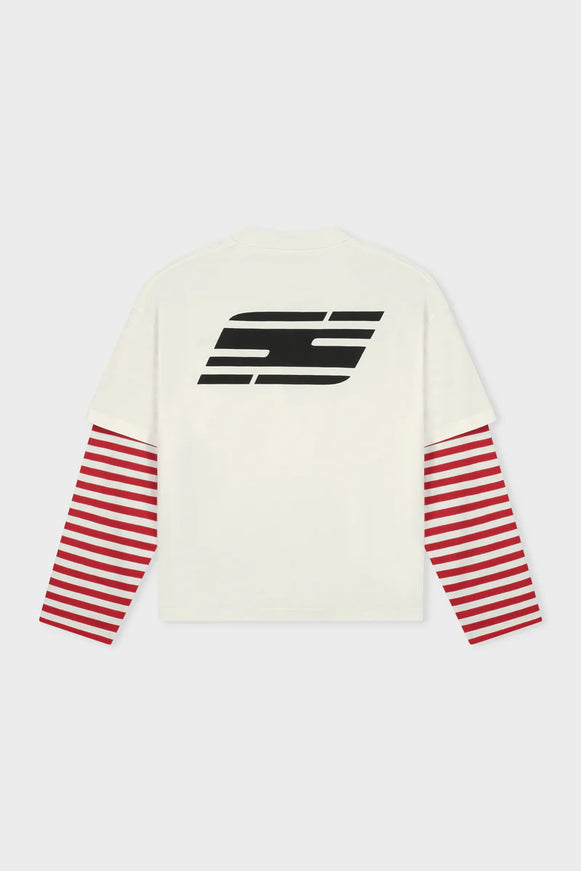Equalite Equalite Double Layered Hunter SS26 White/Red