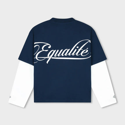 Equalite Equalite Double Layered Nico SS26 Washed Navy