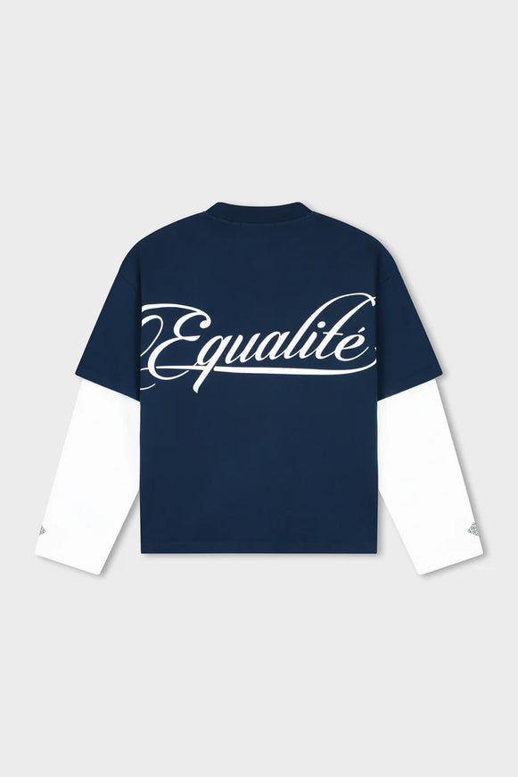 Equalite Equalite Double Layered Nico SS26 Washed Navy