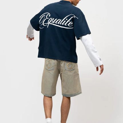 Equalite Equalite Double Layered Nico SS26 Washed Navy