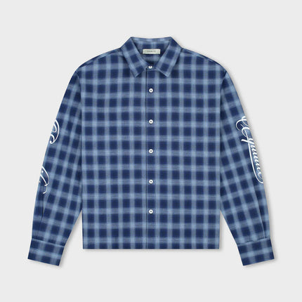 Equalite Equalite Flannel Shirt SS26 Blue