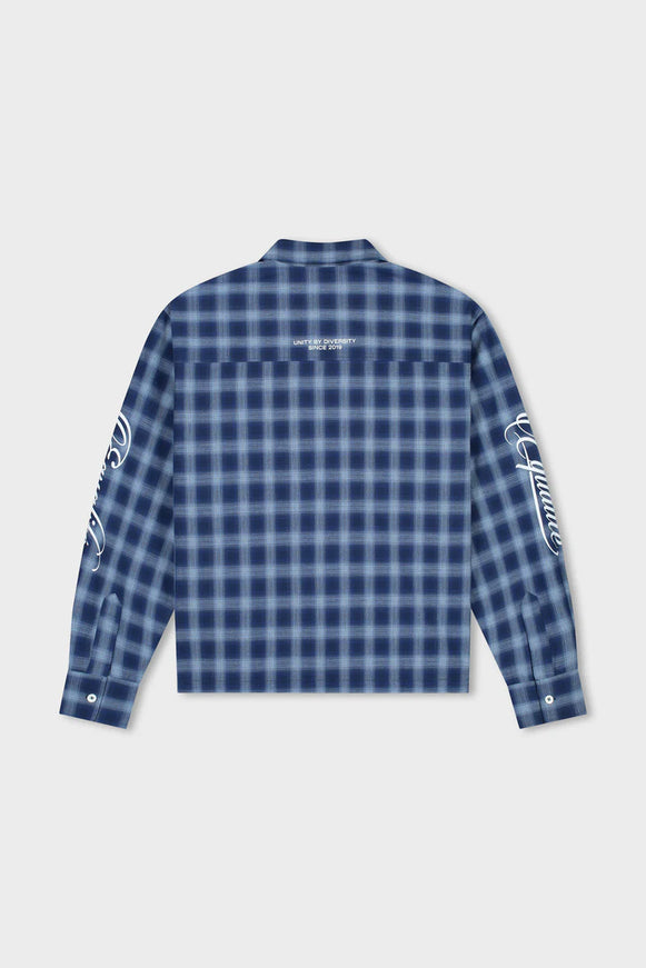 Equalite Equalite Flannel Shirt SS26 Blue