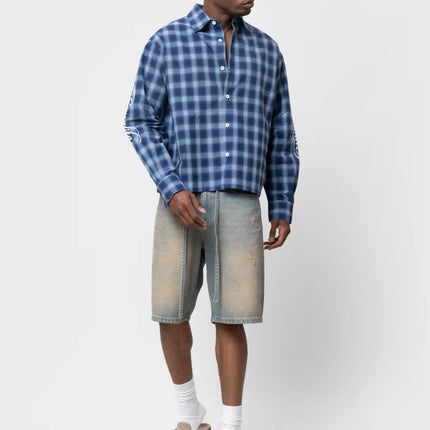 Equalite Equalite Flannel Shirt SS26 Blue