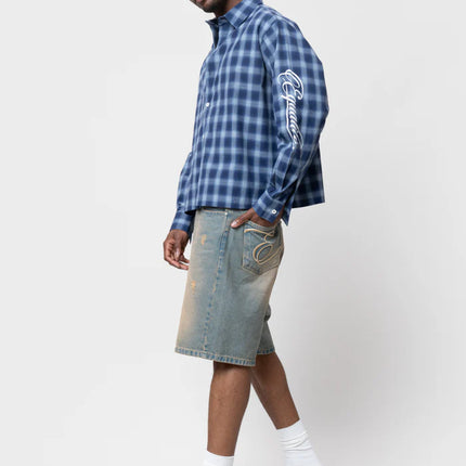 Equalite Equalite Flannel Shirt SS26 Blue
