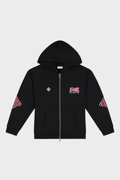 Equalite Equalite Full Zip Hoodie Desert FW25 Black