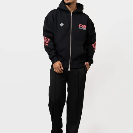Equalite Equalite Full Zip Hoodie Desert FW25 Black