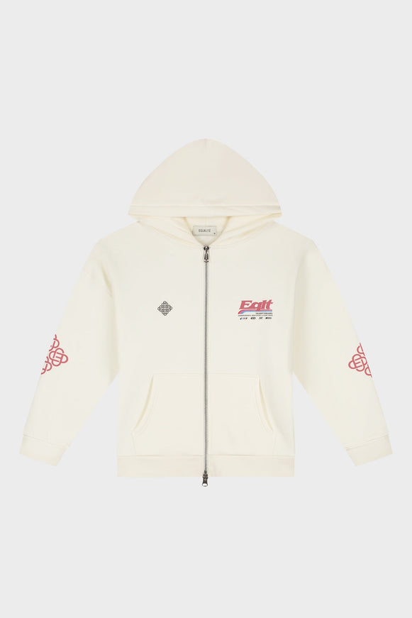 Equalite Equalite Full Zip Hoodie Desert FW25 Off White