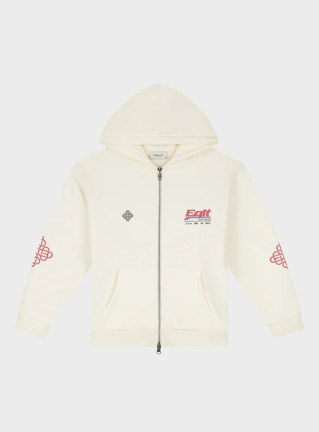 Equalite Equalite Full Zip Hoodie Desert FW25 Off White