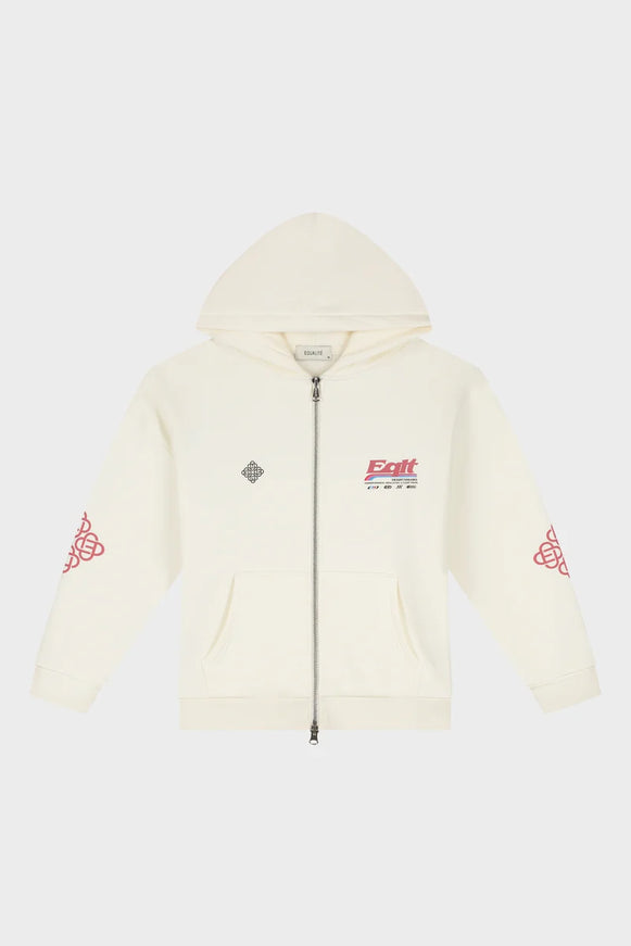 Equalite Equalite Full Zip Hoodie Desert FW25 Off White