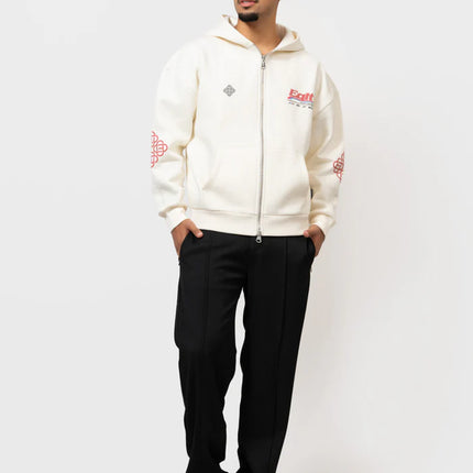 Equalite Equalite Full Zip Hoodie Desert FW25 Off White
