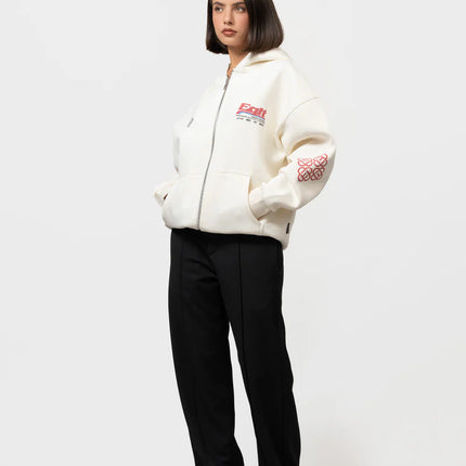 Equalite Equalite Full Zip Hoodie Desert FW25 Off White